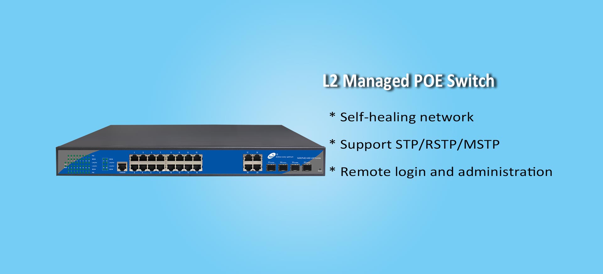 Ethernet POE Switch